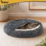 Легло за котка и куче тип плюшен спален чувал, снимка 5