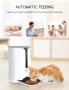 Автоматична хранилка за котки 7L Таймер Контрол на порциите Запис на глас, снимка 12