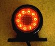 1 бр. ЛЕД LED рогчета габарити , червено-жълто 24V , L00122RY , снимка 4