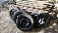 4 броя зимни гуми с железни джанти