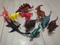 10 големи Динозавъра Динозаври Динозавър пластмасови фигурки за игра и украса торта декор, снимка 1 - Фигурки - 33705073