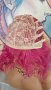 👑 💗Бутикова Перука Мокър Ефект Чуплива Прическа с Бретон в Бонбонено Розов Цвят КОД 9171, снимка 8