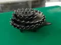 Стар руски комплект пепелници таралеж, снимка 2