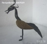 Птици:  Метални лебеди Фигура малка пластика, дърво, метал, снимка 16