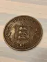 Старинна монета английски острови, снимка 6