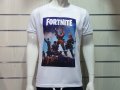Нова мъжка тениска с трансферен печат FORTNITE, снимка 3