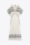 Нова Zara много ефектна бохо рокля, размер XS-S, снимка 1 - Рокли - 44715972