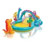 Надуваем център за игра Intex Dinoland, 302 x 229 x 112 см, PVC, с пързалка, динозавърски дизайн, снимка 2