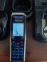 Panasonic безжичен DECT телефон, 3 слушалки, секретар, снимка 2