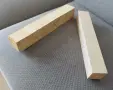 Букови заготовки 320-330 x 50 x 50 mm, снимка 1