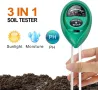 Устройство на контрол на почвата, осветеността и влагата в градината iPower 3-in-1 Soil Test, снимка 5