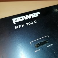 POWER MPK 703C-MIXER FRANCE 0906221622, снимка 8 - Ресийвъри, усилватели, смесителни пултове - 37033115
