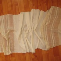 Стара ръчно тъкана кърпа,носия,дантела,копринен кенар, снимка 2 - Антикварни и старинни предмети - 35557867