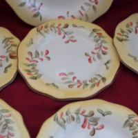   Китайски порцелан чинии  плитки, снимка 2 - Антикварни и старинни предмети - 17851473