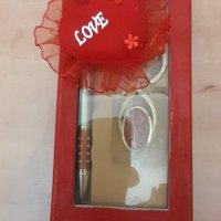 Комплект химикал с ключодържател , снимка 1 - Романтични подаръци - 39578571