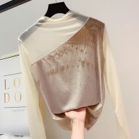 блуза с тюл, снимка 2 - Блузи с дълъг ръкав и пуловери - 29957394