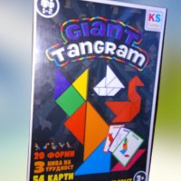 Игра Танграм в кутия с много части и карти / всички играчки, снимка 1 - Образователни игри - 38697418