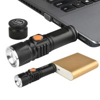 Мощен работен ръчен LED фенер зарядно USB за къмпинг палатка автомобил, снимка 8 - Къмпинг осветление - 29104429