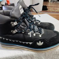 кожени боти Adidas Hike Boot Black Iron, снимка 5 - Мъжки боти - 34979887