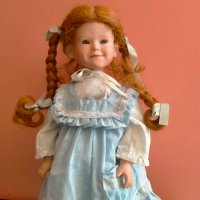 Порцеланова кукла Elke Hutchens 1988 43 см, снимка 7 - Колекции - 37574499