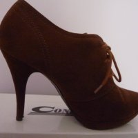 Дамски велурени обувки номер 40, снимка 2 - Дамски обувки на ток - 30435972