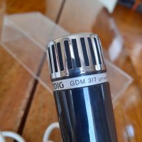 Стар микрофон Grundig GDM 317, снимка 5 - Други ценни предмети - 42224125
