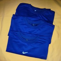 Нови мъжки блузи тениски син цвят, снимка 1 - Блузи - 40544397