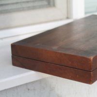 Дървена кутия табла, снимка 2 - Шах и табла - 35631220