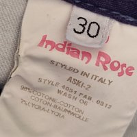 Indian Rose jeans 30 , снимка 4 - Къси панталони и бермуди - 40427983