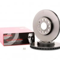 Спирачен диск BREMBO COATED DISC LINE 09.9145.11 , снимка 1 - Части - 39581927