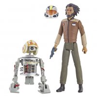 Комплект фигурки Star Wars - Jarek Yeager & Bucket (R1-J5) Hasbro, снимка 2 - Фигурки - 39447974