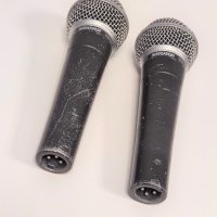 Shure SM58 LC Cardioid Dynamic Vocal Microphone х 2 бр. - професионален динамичен микрофон - Mexico, снимка 1 - Микрофони - 39244330