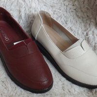 Обувки еко кожа, два цвята, код 453/ББ2/23, снимка 1 - Дамски ежедневни обувки - 42244541