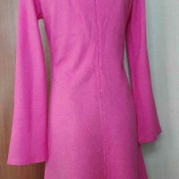 Розова спортна рокля от трико🍀❤S,M,L❤🍀арт.4241, снимка 2 - Рокли - 36815232