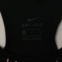 Nike DRI-FIT Linear Graphic Tank Top НОВ оригинален потник M Найк, снимка 3 - Спортни екипи - 36579627