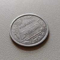 1 франк 1979 Френска Полинезия, снимка 1 - Нумизматика и бонистика - 40184303