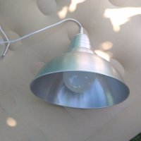 Метална ретро лампа, снимка 4 - Лампи за таван - 29842986