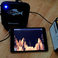 Сонар безжичен-Raymarine Wi-Fish + Таблет Ipad 2 mini Wlan 16gb., снимка 13 - Такъми - 44288434