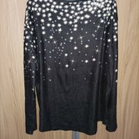Макси коледна блуза , снимка 3 - Блузи с дълъг ръкав и пуловери - 39225988