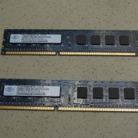 RAM памет за компютър DDR3 2х2GB, снимка 1 - RAM памет - 34476658