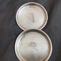2 Сребърни стари малки съдчета- 78 грама F&R STG (Fairfax&Roberts), снимка 1 - Антикварни и старинни предмети - 42552556