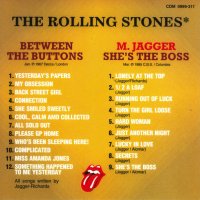 Компакт дискове CD The Rolling Stones, Mick Jagger – Between The Buttons / She's The Boss, снимка 2 - CD дискове - 39788012
