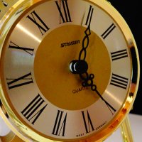 Настолен часовник Staiger Западна Германия. , снимка 4 - Антикварни и старинни предмети - 29349351
