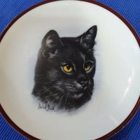 Колекционерски чинии за стена с котки , снимка 5 - Декорация за дома - 39749553