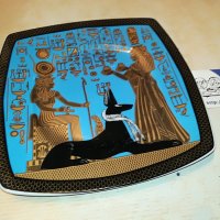 FATHI MAHMOUT MADE IN EGYPT-2-ЧИНИЯ 21СМ-0403231929, снимка 4 - Антикварни и старинни предмети - 39885743