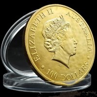 Монета "Австралийско кенгуру - 1 OZ", снимка 2 - Нумизматика и бонистика - 33918876