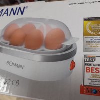 Продавам нова яйцеварка за 6 яйца Bomann EK 5022 CB - egg boiler, снимка 1 - Уреди за готвене на пара - 39667774