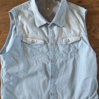 g-star tailor s/less shirt wmn - страхотна дамска риза, снимка 5 - Ризи - 29658766