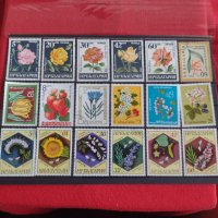 Пощенски марки  ЦВЕТЯ стари редки за колекция декорация поща България от соца 29539, снимка 1 - Филателия - 37713345