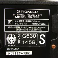 РЕСИВЪР  Pioneer sx-339 /3 , снимка 9 - Ресийвъри, усилватели, смесителни пултове - 34369048
